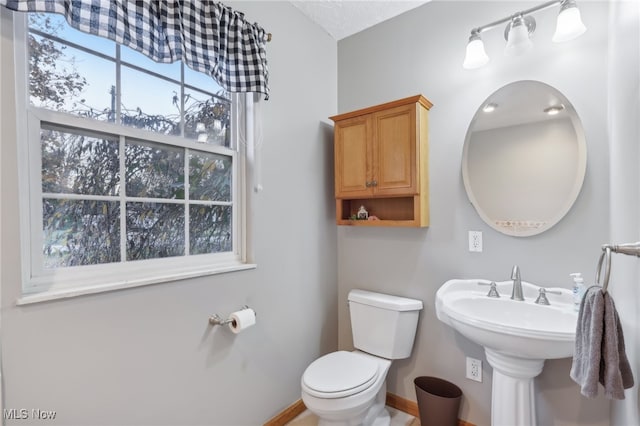 bathroom with toilet