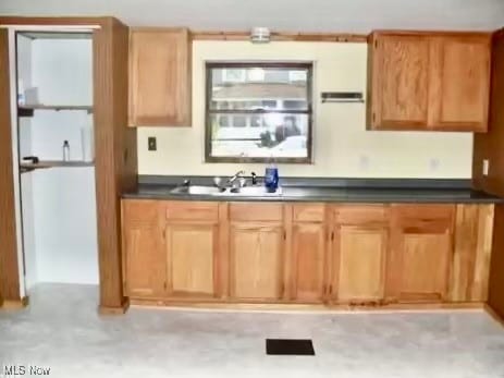 kitchen featuring sink