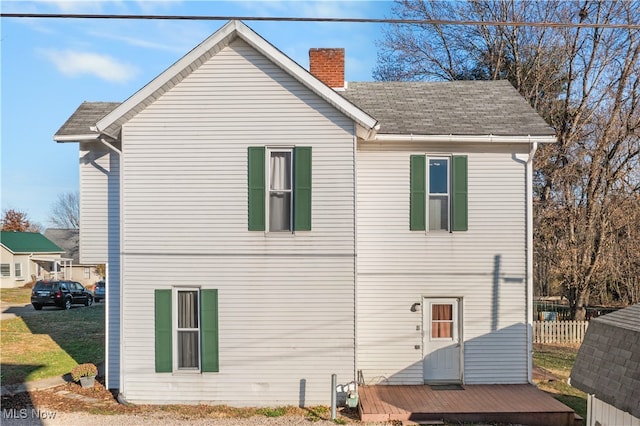 view of back of house