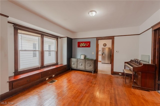 3594 W 49th St, Cleveland, OH 44102 - living area with light wood finished floors and baseboards