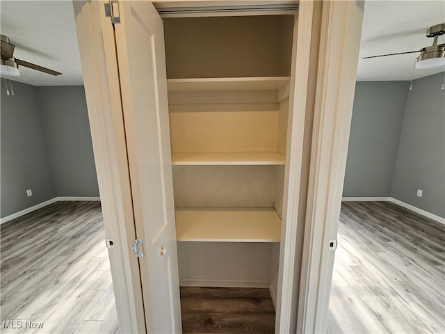 view of closet