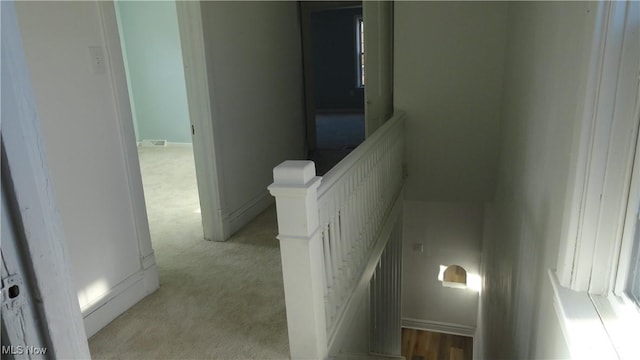 128 Columbia, Chester, WV 26034 - staircase featuring carpet