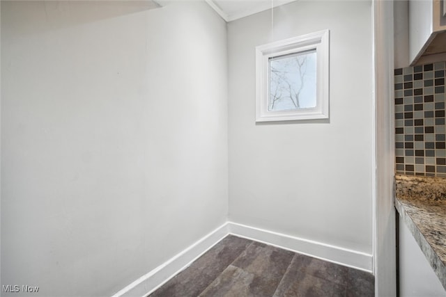 interior space featuring dark wood-type flooring