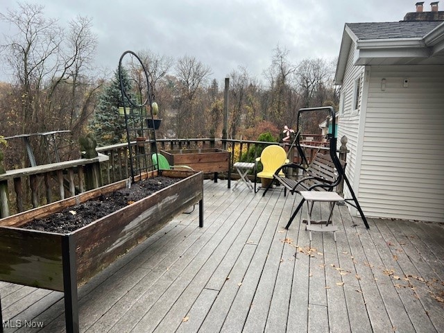 view of deck