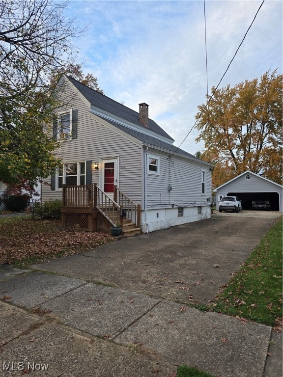 view of front of house