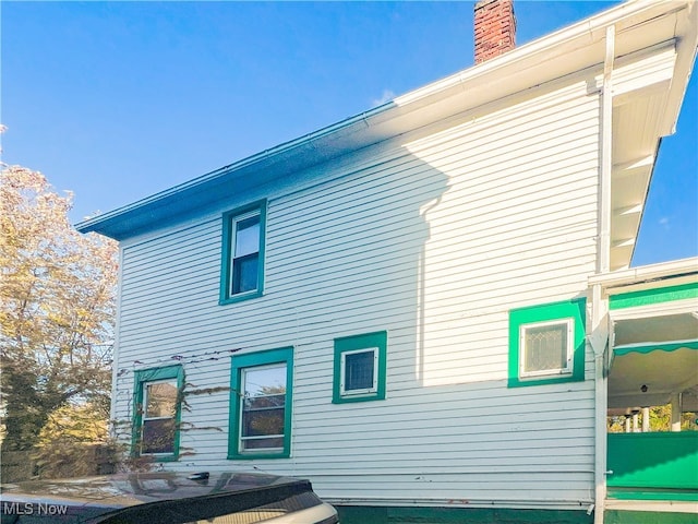 view of rear view of house