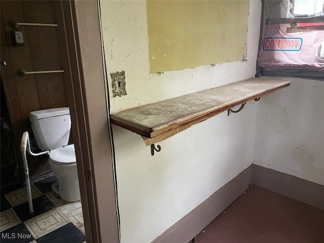 bathroom with toilet