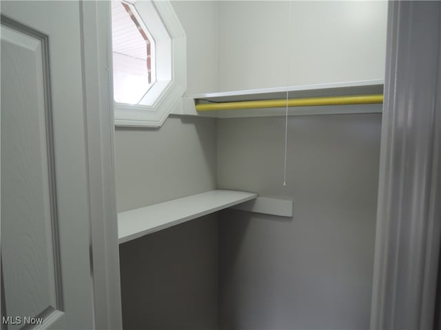 view of closet