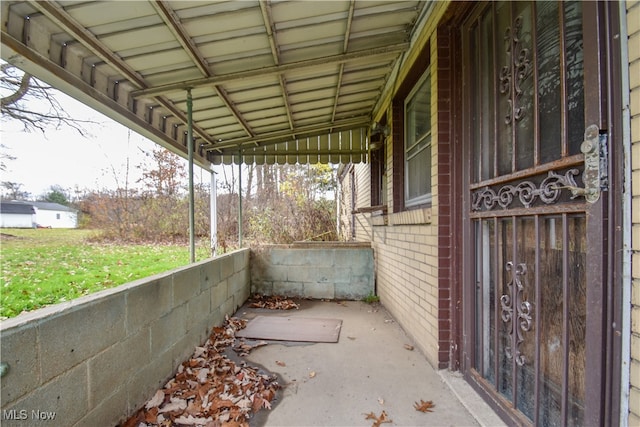 view of patio