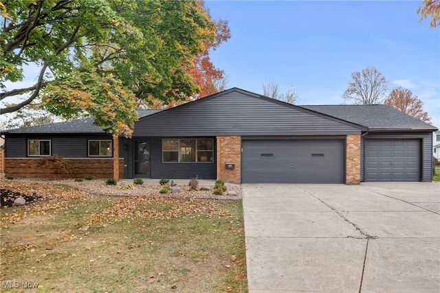 ranch-style house with a garage