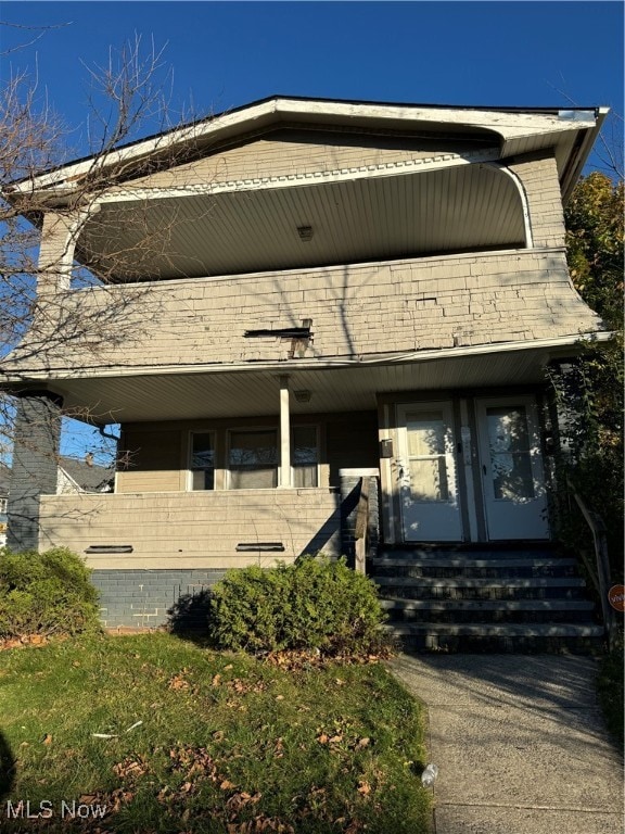 view of front of house