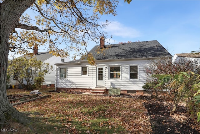 view of rear view of house