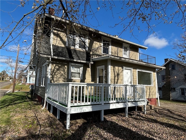 view of back of house