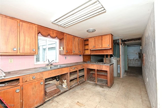 kitchen with sink