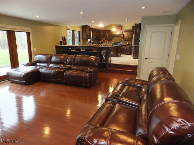 7596 W 130th St, Middleburg Heights, OH 44130 - living room with wood-type flooring and a wealth of natural light