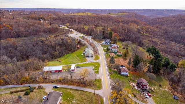 aerial view