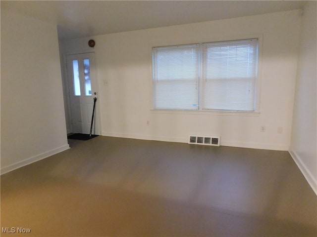 view of empty room