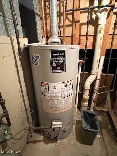 utilities with gas water heater