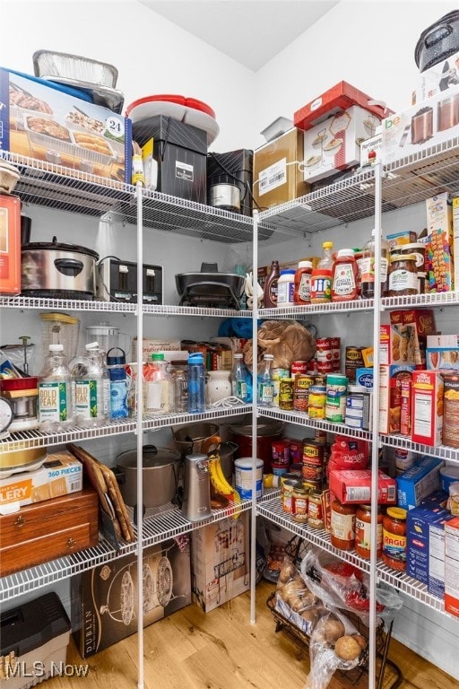 view of pantry