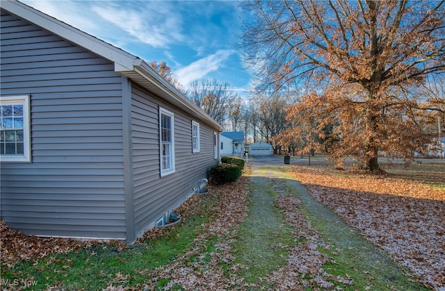 view of property exterior