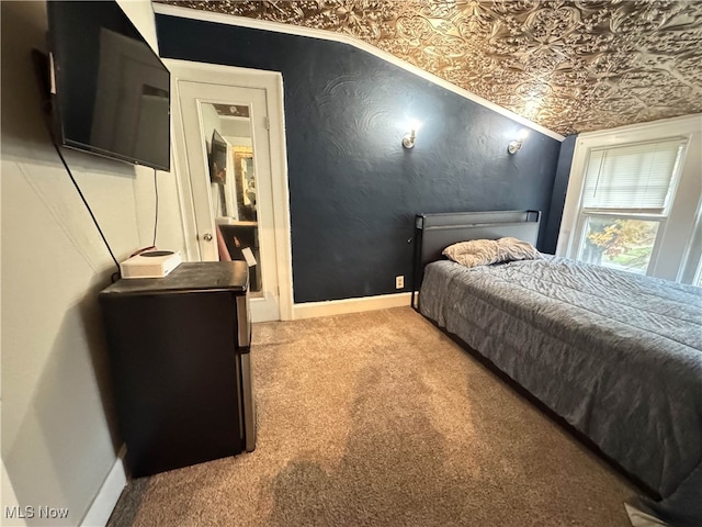 bedroom featuring carpet floors