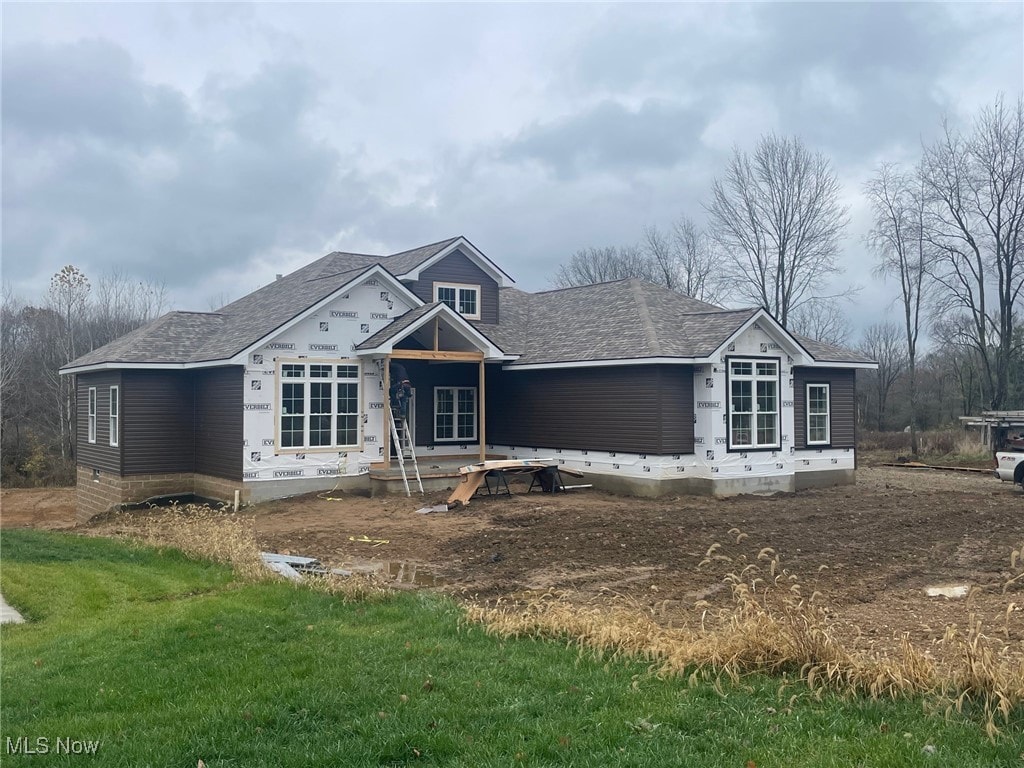 view of property under construction