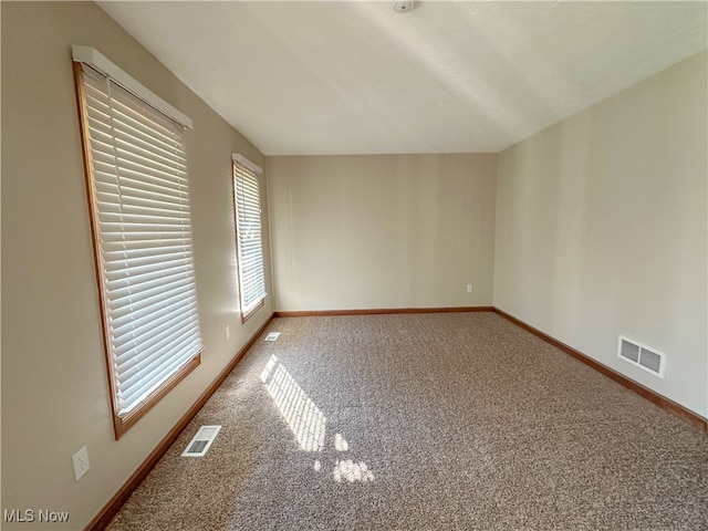 bonus room featuring carpet flooring