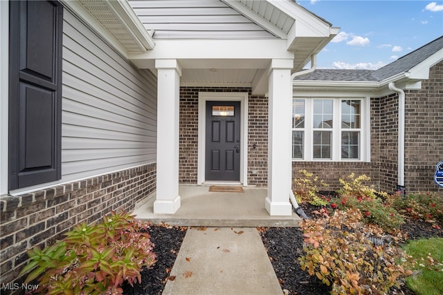 view of property entrance