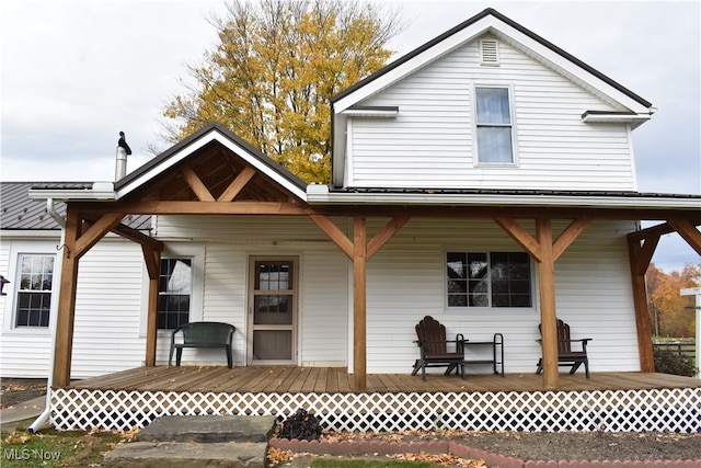 view of back of house