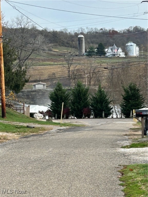 view of road