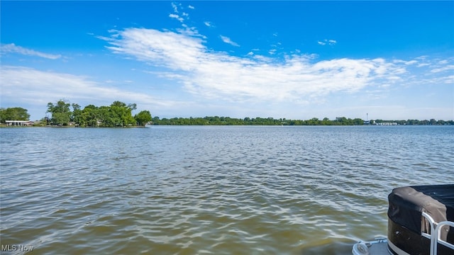 property view of water