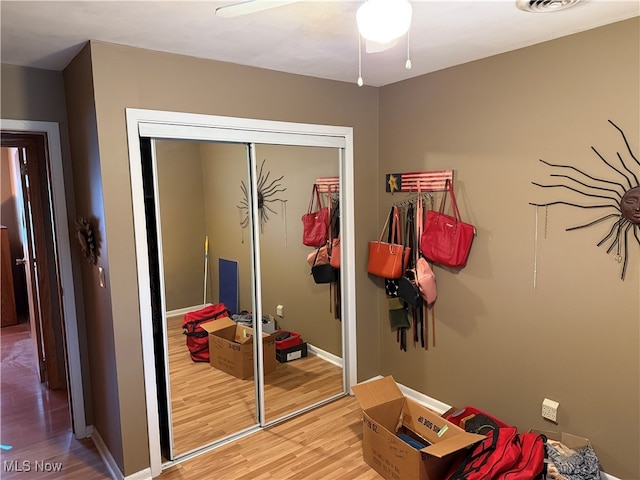 entryway featuring wood-type flooring