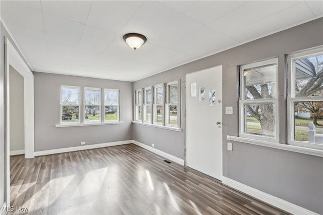 interior space with a wealth of natural light