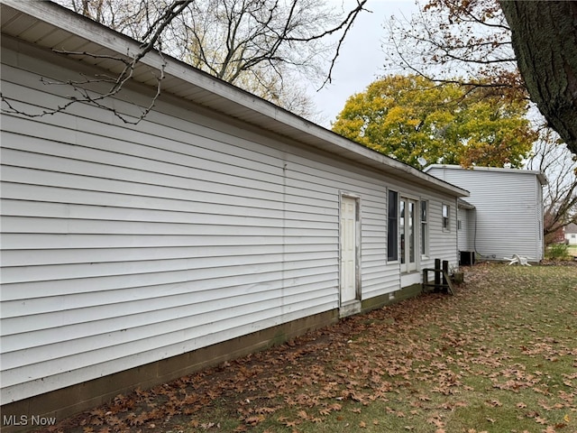 view of property exterior