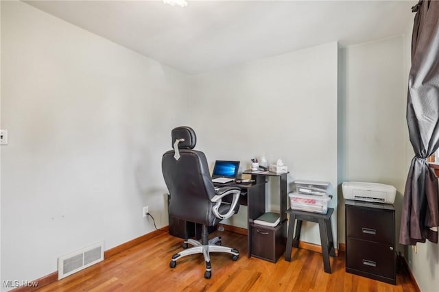 2500 Douglas Rd, Ashtabula, OH 44004 - office featuring wood finished floors and baseboards