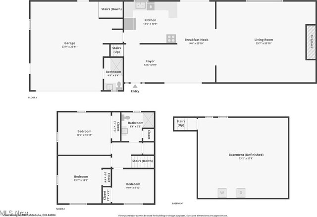 2500 Douglas Rd, Ashtabula, OH 44004 - property floor plan