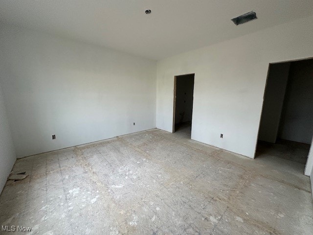 view of unfurnished bedroom