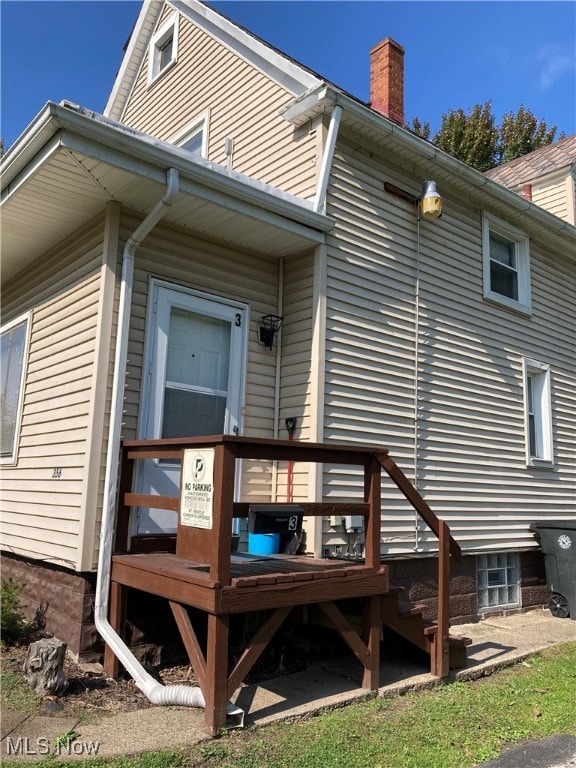 view of back of house