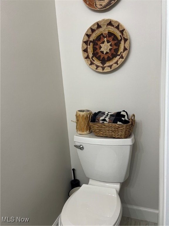 bathroom with toilet