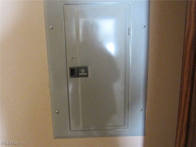 room details featuring electric panel