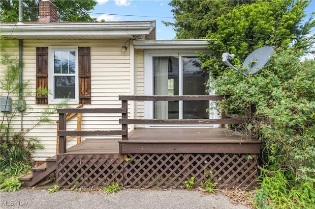 18061 Derr Ave, Beloit, OH 44609 - view of deck