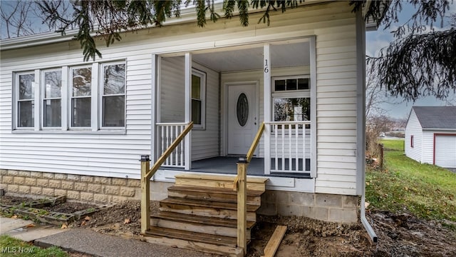 view of property entrance