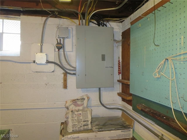 utilities with electric panel