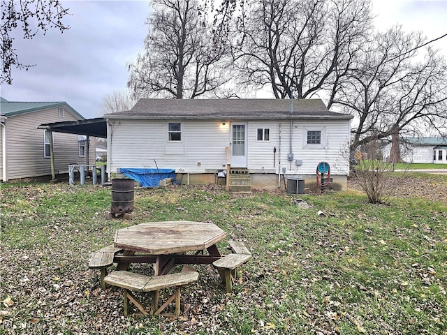 view of rear view of house