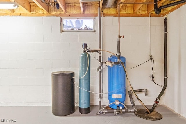 view of utility room