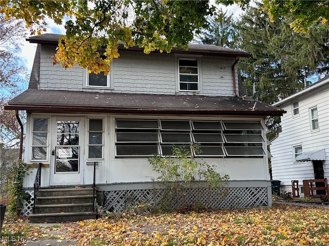 view of front of house