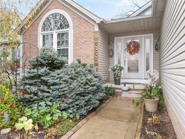 view of property entrance