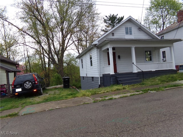 view of bungalow-style house