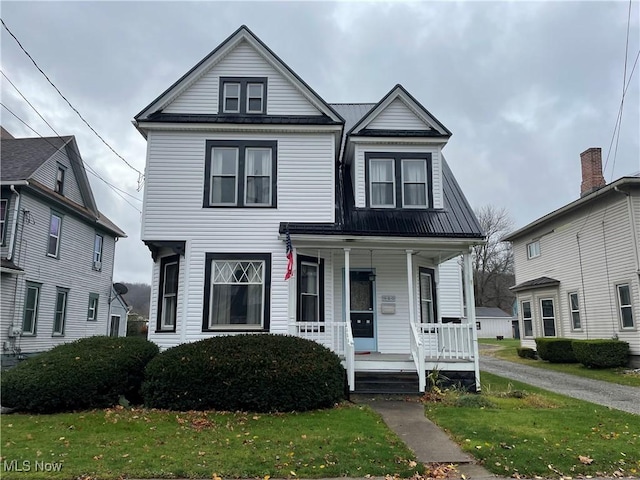 520 E Lincoln Way, Lisbon, OH 44432 - view of front of house with covered porch