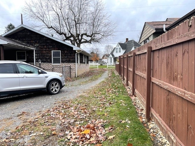 view of yard